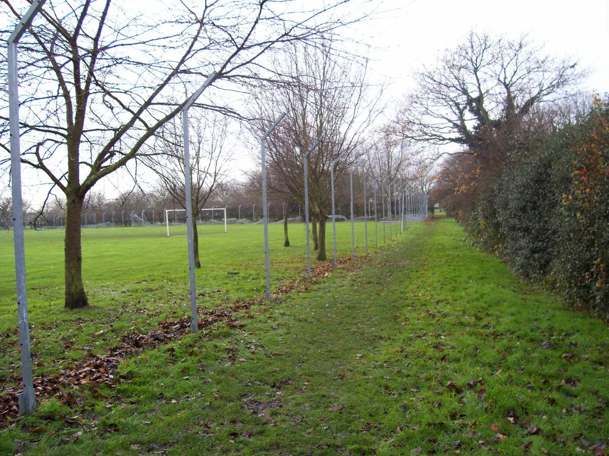 Just the Uprights Left